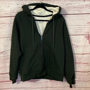 Flint and Tinder lined full-zip hoodie